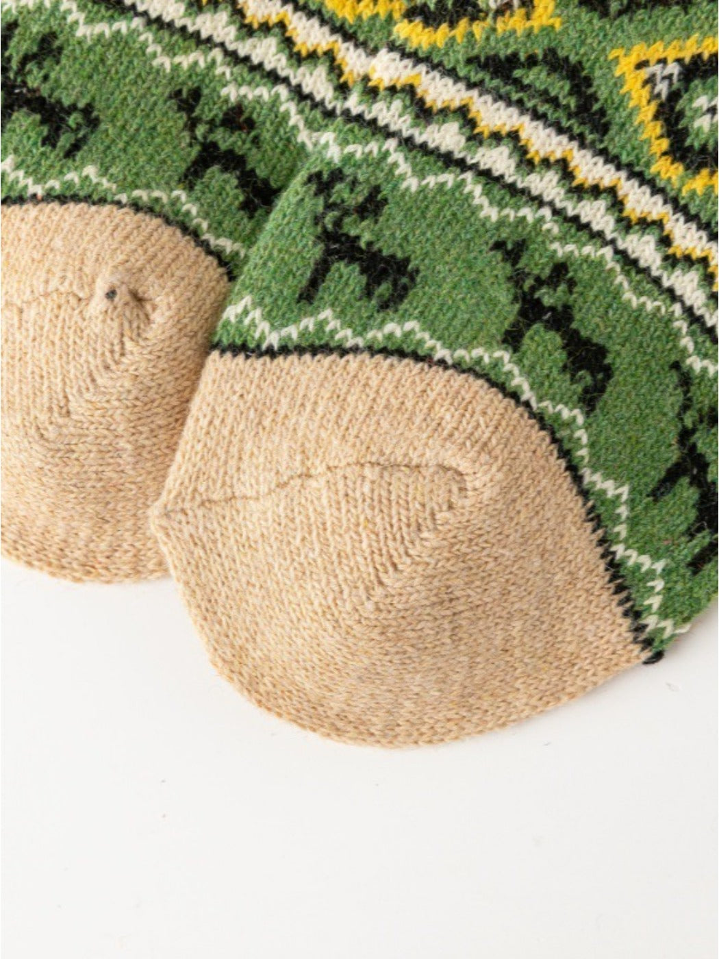 Rufia - Colorful Retro Thick Mid-Calf Winter Socks - 5 Pairs/Pack