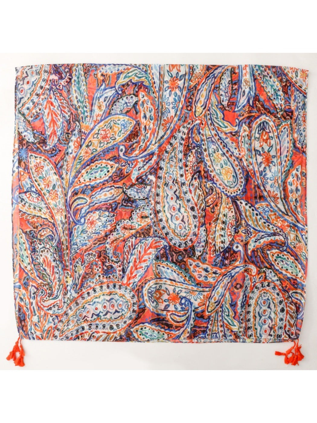 Scarvii - Bohemian Paisley Travel Scarf for Women