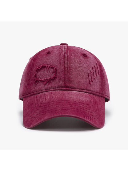 Haila - Vintage Washed Curved Brim Baseball Cap