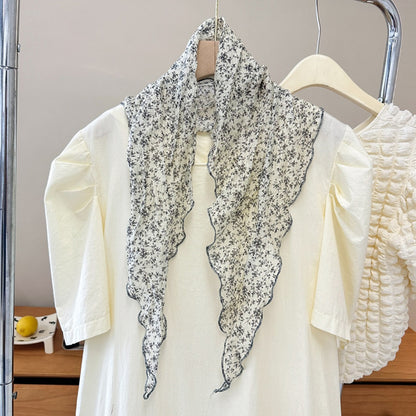 Scarvii Narrow Floral Triangle Scarf product image