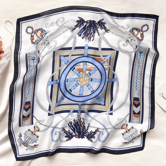 Scarvii - Nautical Series Square Scarf