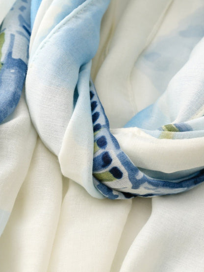 Scarvii - Oversized Landscape Print Scarf