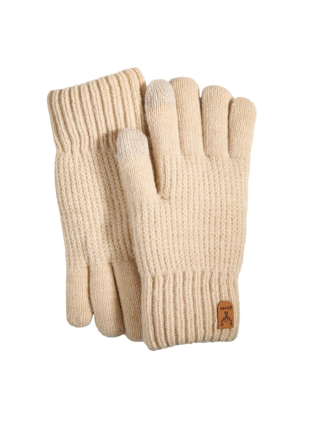Gloving - Textured Knit Winter Gloves
