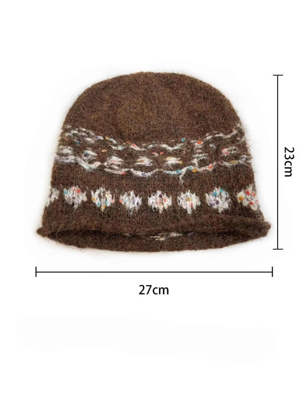 Haila - Vintage Jacquard Soft Knit Beanie