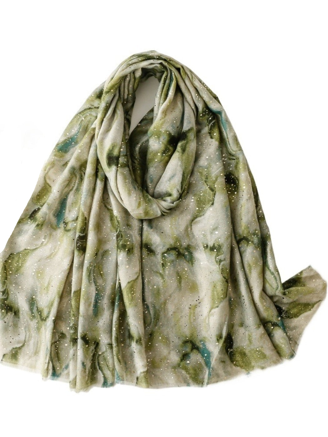 Scarvii - Unique Gradient Scarf & Shawl with Polka Dots
