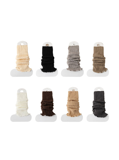 Cozyra - Ribbed Knit Leg Warmers