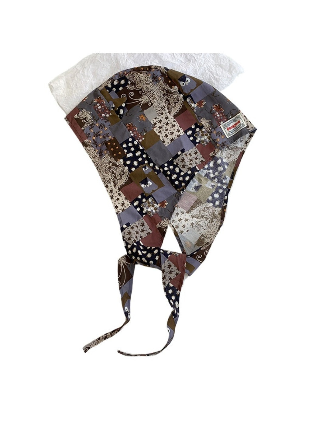 Haila - Fashion Print Hat-shaped Headscarf - Light & Stylish