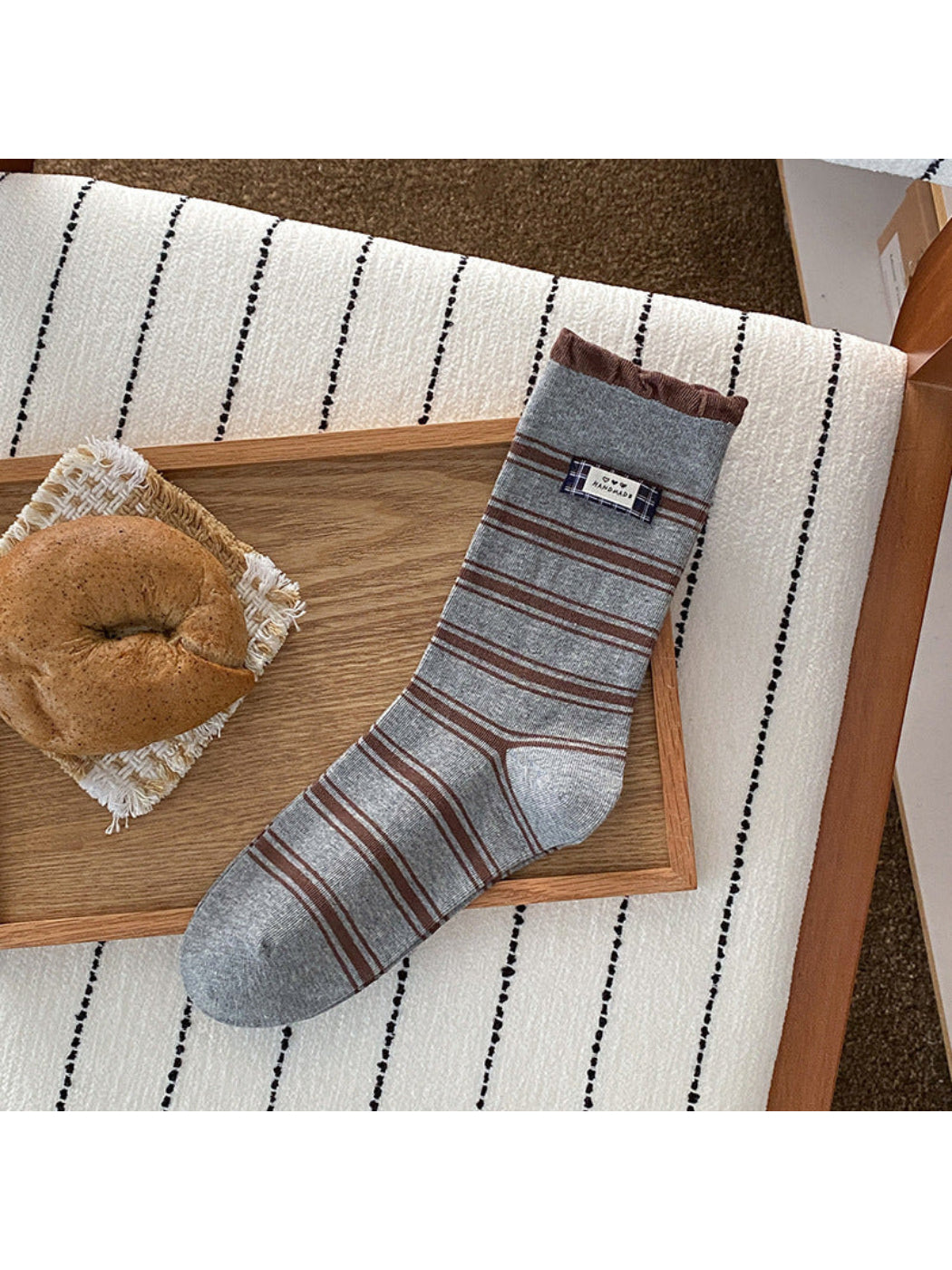Rufia - Patterned Crew Socks