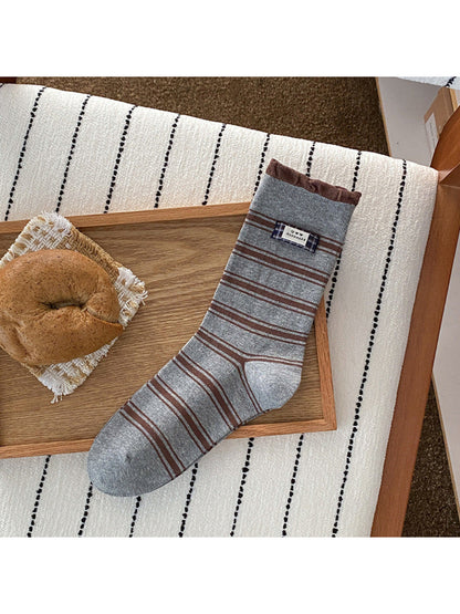 Rufia - Patterned Crew Socks