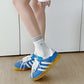 Rufia - Asymmetrical Button Detail Crew Socks