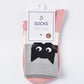 Rufia - Cute Cartoon Cat Mid-Calf Socks