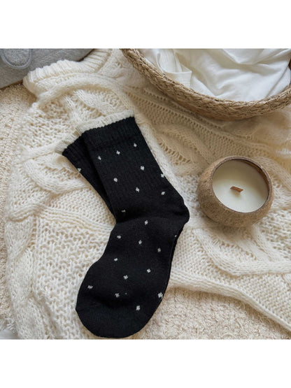 Rufia - Classic Tiny Dot Crew Socks