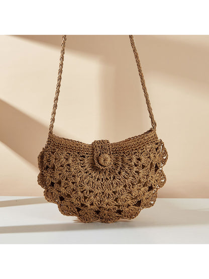 Cosbai - Boho Shell Shape Crossbody Bag - image 2
