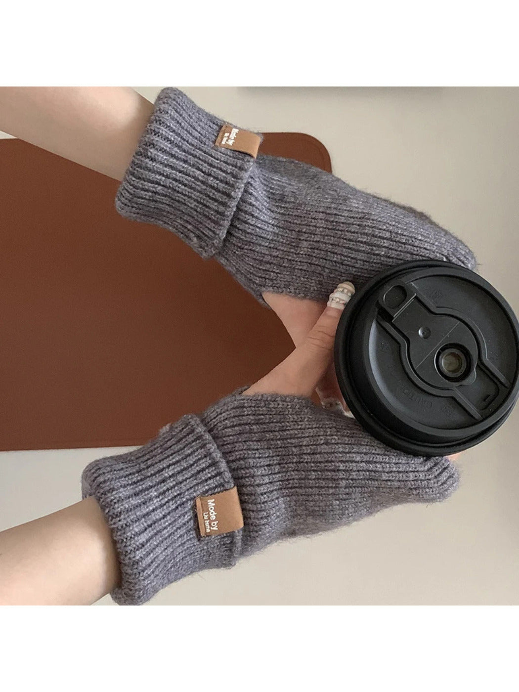 Gloving - Folded Cuff Fingerless Gloves