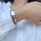 Bauai - Purple Beaded Pearl Bracelet - Bohemian Simplicity