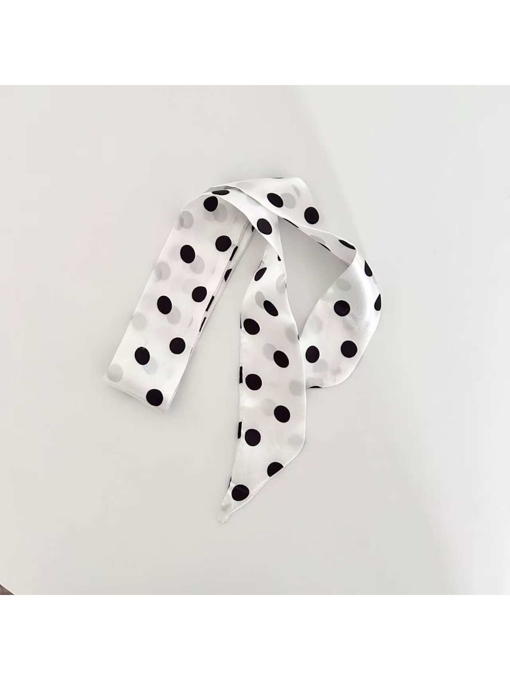 Scarvii Playful Polka Dot Skinny Scarf