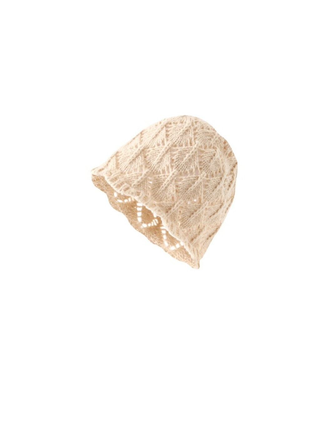Haila – Crochet Beanie with Openwork Patterns