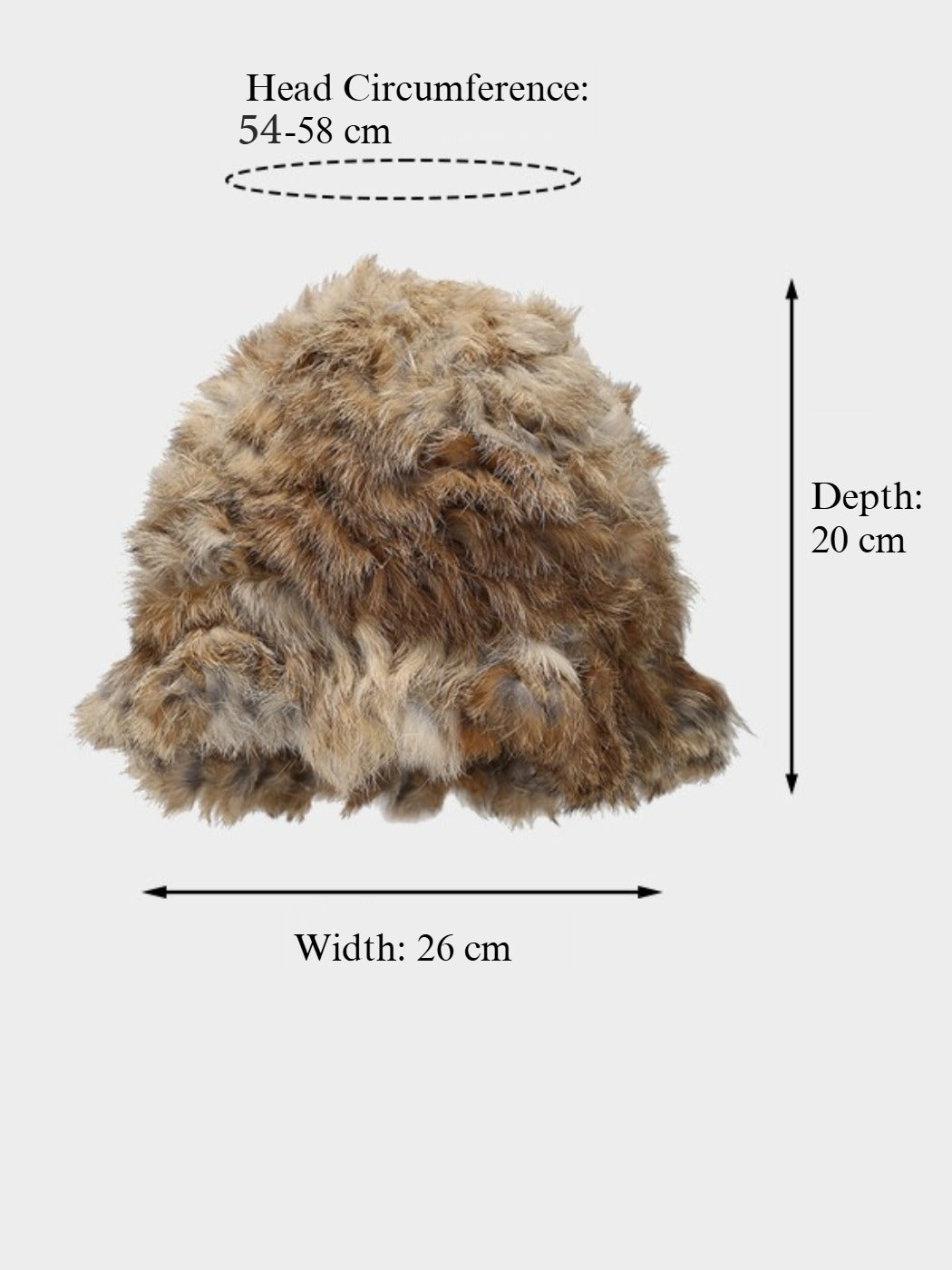Haila – Plush Winter Bucket Hat