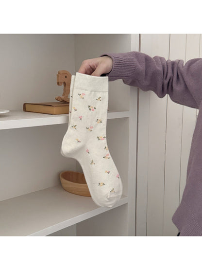 Rufia - Everyday Floral Knit Crew Socks product image 3