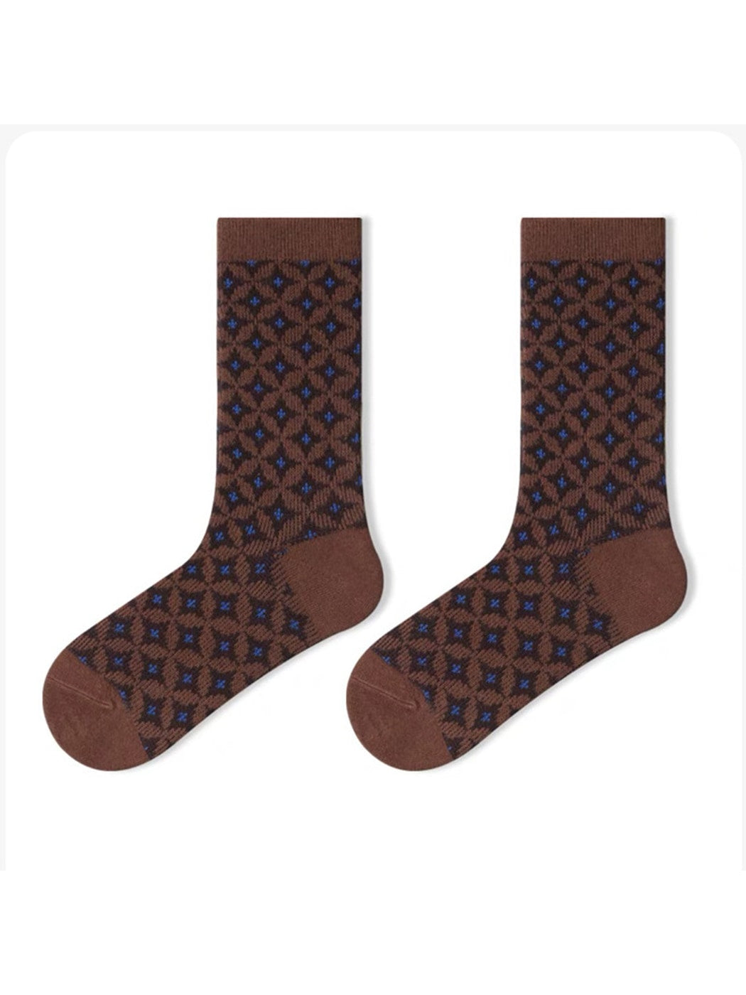 Rufia - Patterned Daily Wear Crew Socks