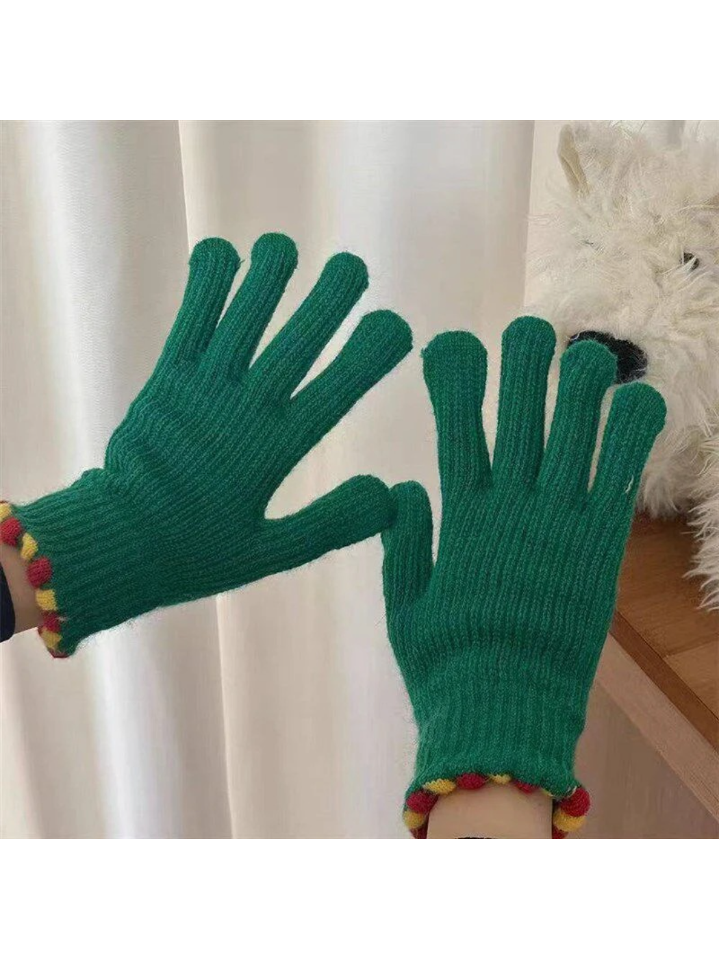 Gloving - Ribbed Knit Touchscreen Gloves