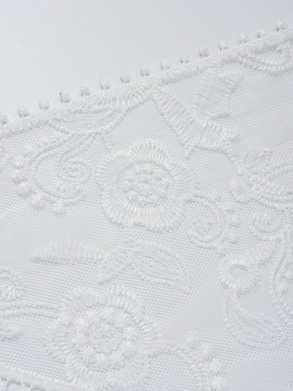 Scarvii - Summer Beige Lace Headscarf