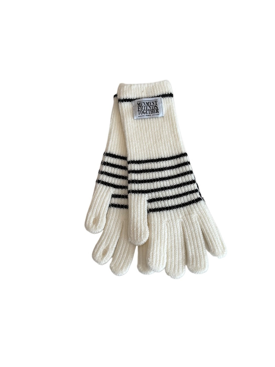 Gloving - Striped Women's Gloves with Tag