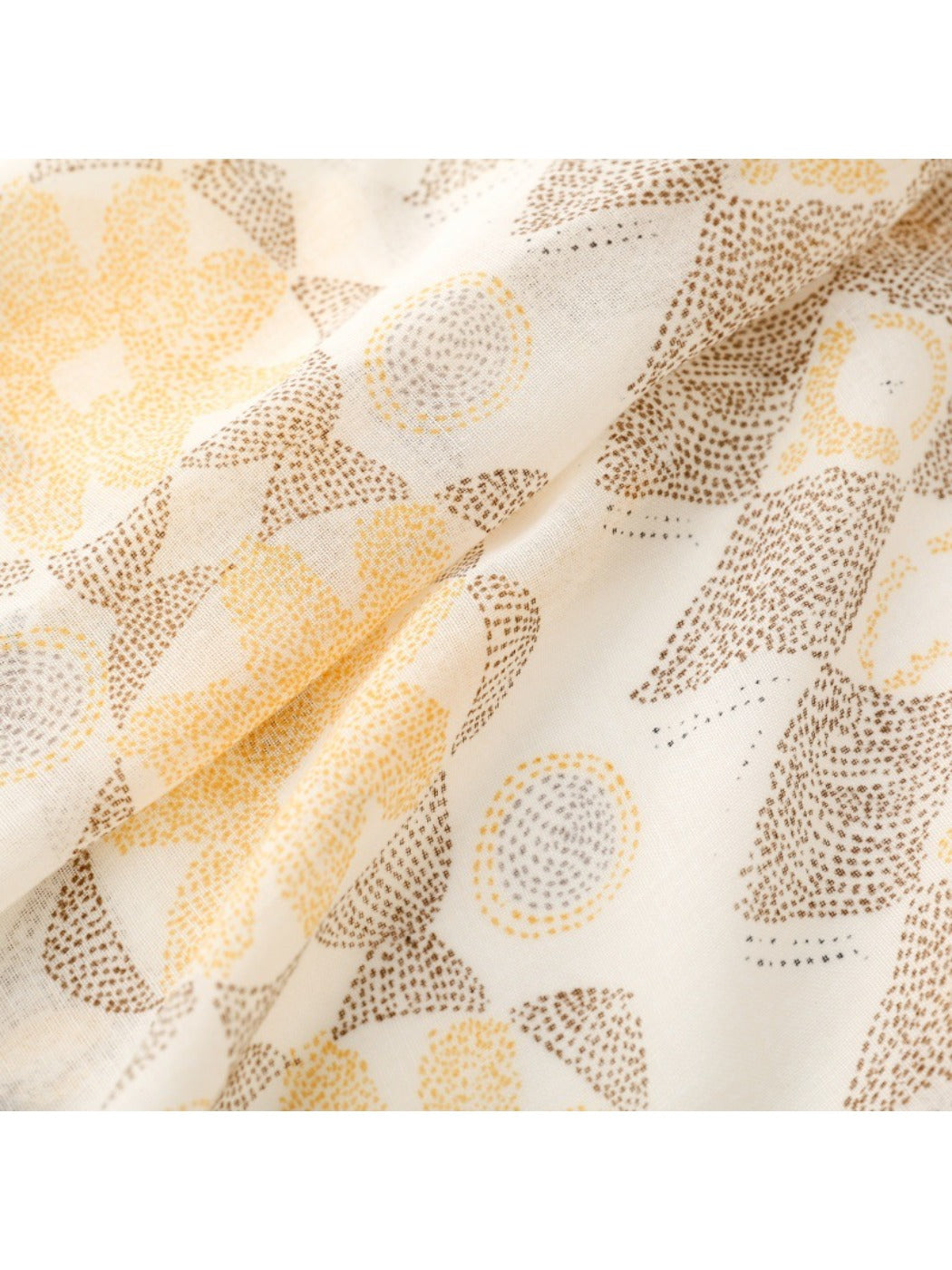 Scarvii - Bohemian Travel Scarf with Hexagon Floral Print