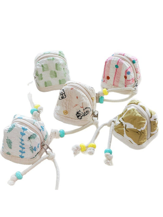Cosbai - Cute Earphone Pouch with Cartoon Pattern