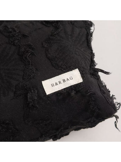 Cosbai - Black Cosmetic Handheld Bag