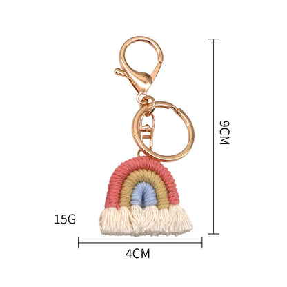 Koco Crochet Rainbow Keychain main product view