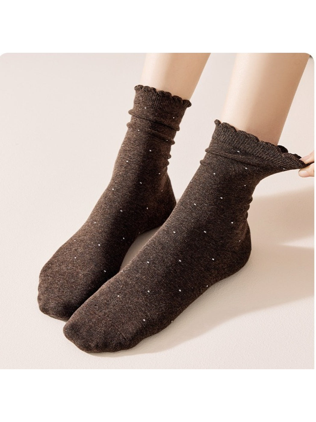 Rufia - Micro Dot Crew Socks