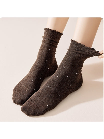 Rufia - Micro Dot Crew Socks