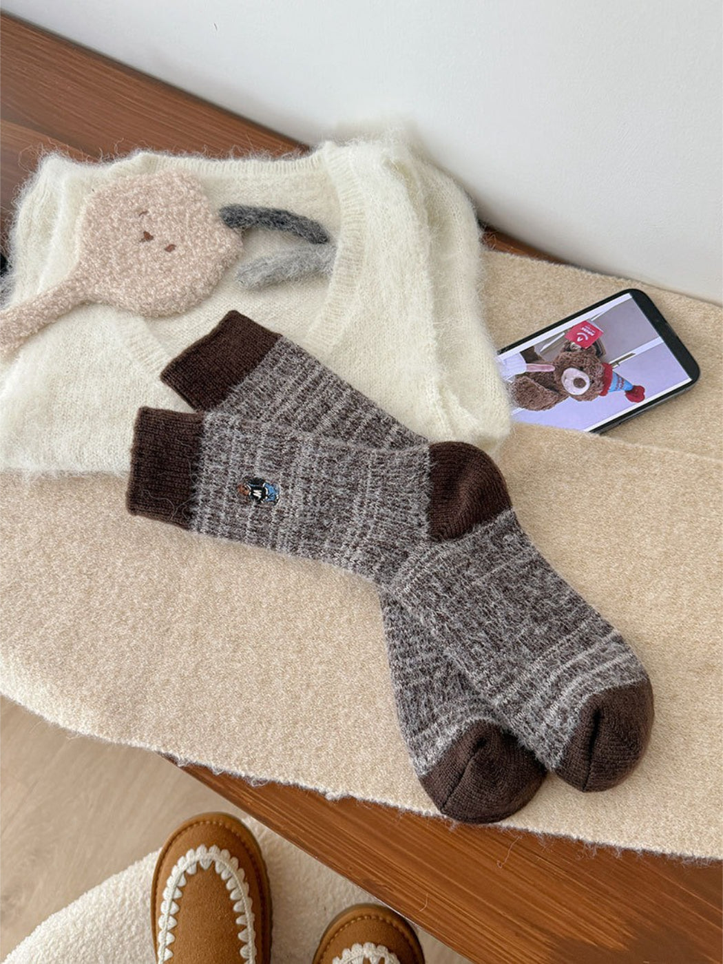 Rufia - Everyday Motif Crew Socks
