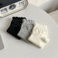 Rufia - Bubble Trim Solid Low-Cut Socks