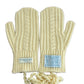 Gloving - Full-Cover Knitted Gloves With Lanyard