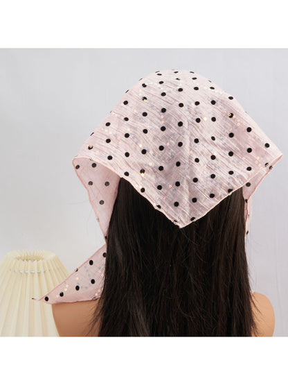 Scarvii - Polka Dot Square Scarf