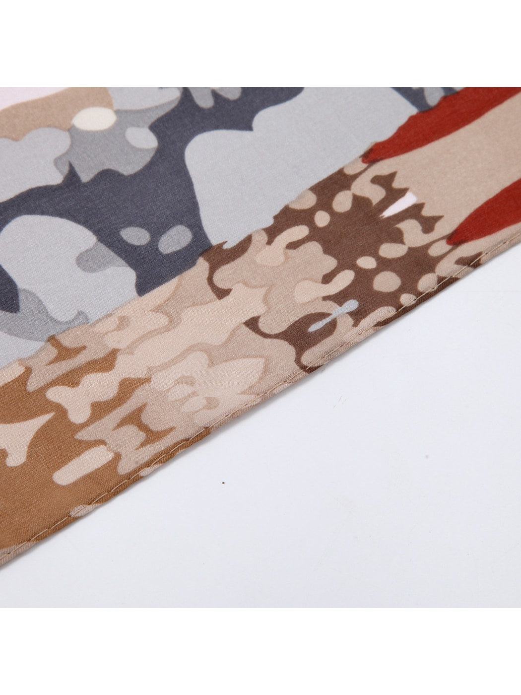 Scarvii - Fashion Watercolor Abstract Motif Scarf