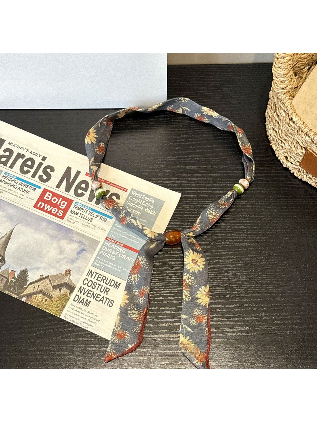Scarvii - Boho Floral Decorative Print Scarf