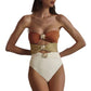 Secy - Hollow-Out One-Piece Bikini