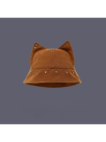 Haila - Textured Knit Bucket Hat