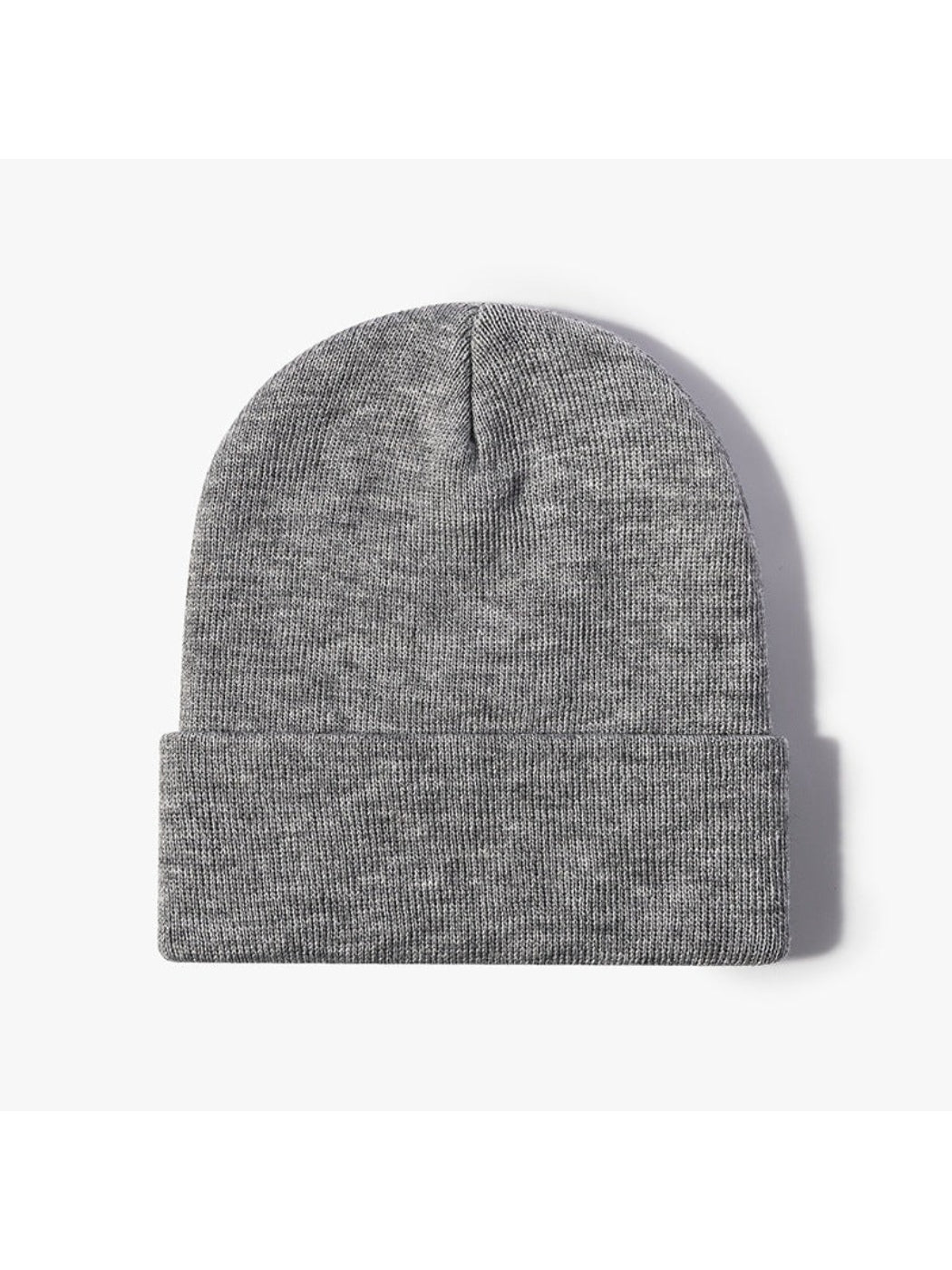 Haila - Solid Fine-Knit Cuffed Beanie