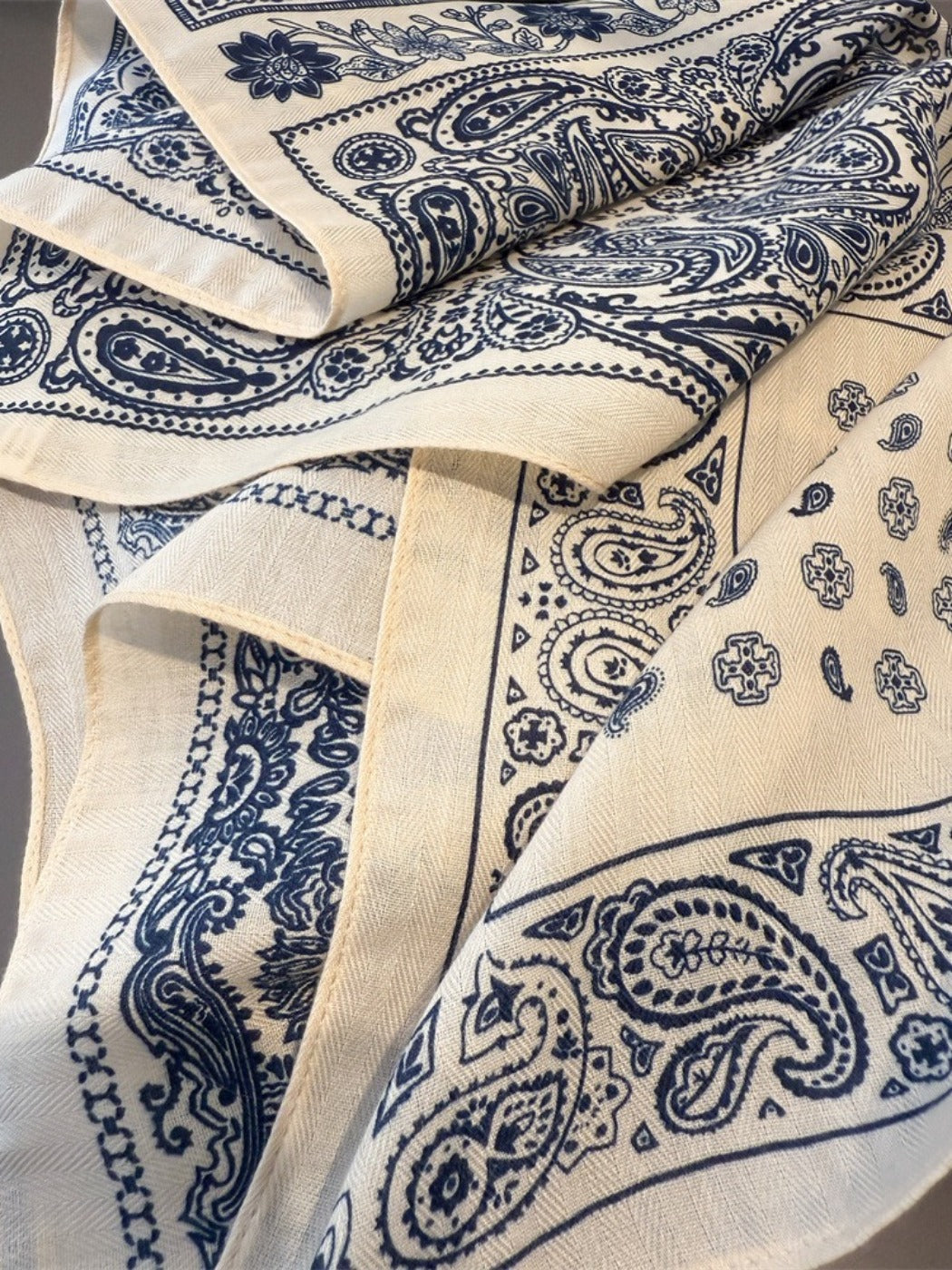 Scarvii - Patchwork Paisley Patterns Square Scarf – Retro & Chic