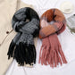 Scarvii - Maillard Winter Tassel Scarf