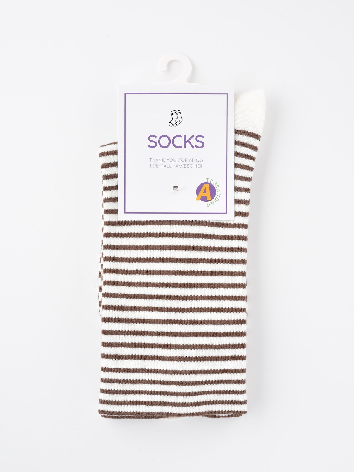 Rufia - Colorful Striped Mid-Calf Socks