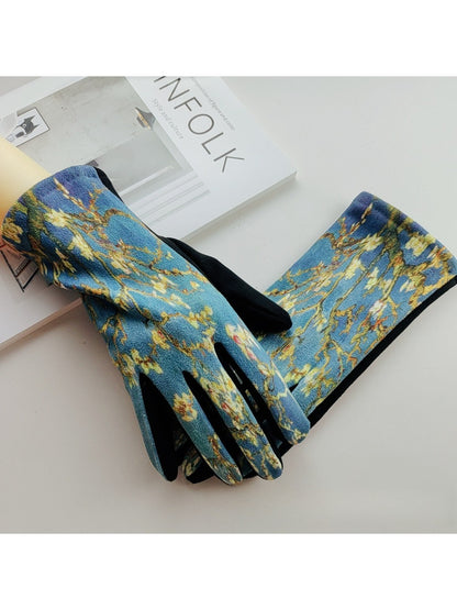 Gloving - Art Print Winter Touchscreen Gloves