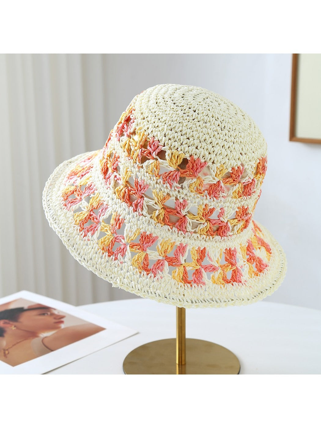 Haila - Women's Foldable Floral Bucket Hat for Summer