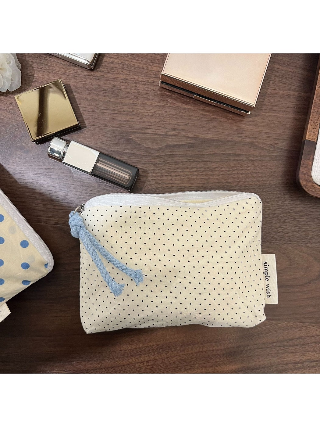 Cosbai - Vintage Pattern Zipper Coin Purse