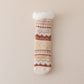 Rufia - Colorful Ethnic Pattern Towel Socks