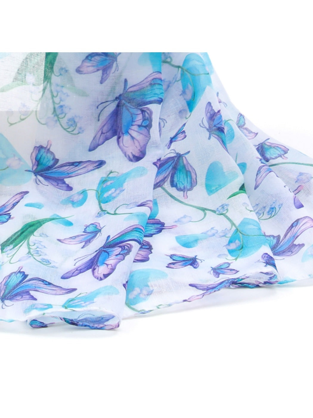 Scarvii - Lightweight Butterfly Print Scarf